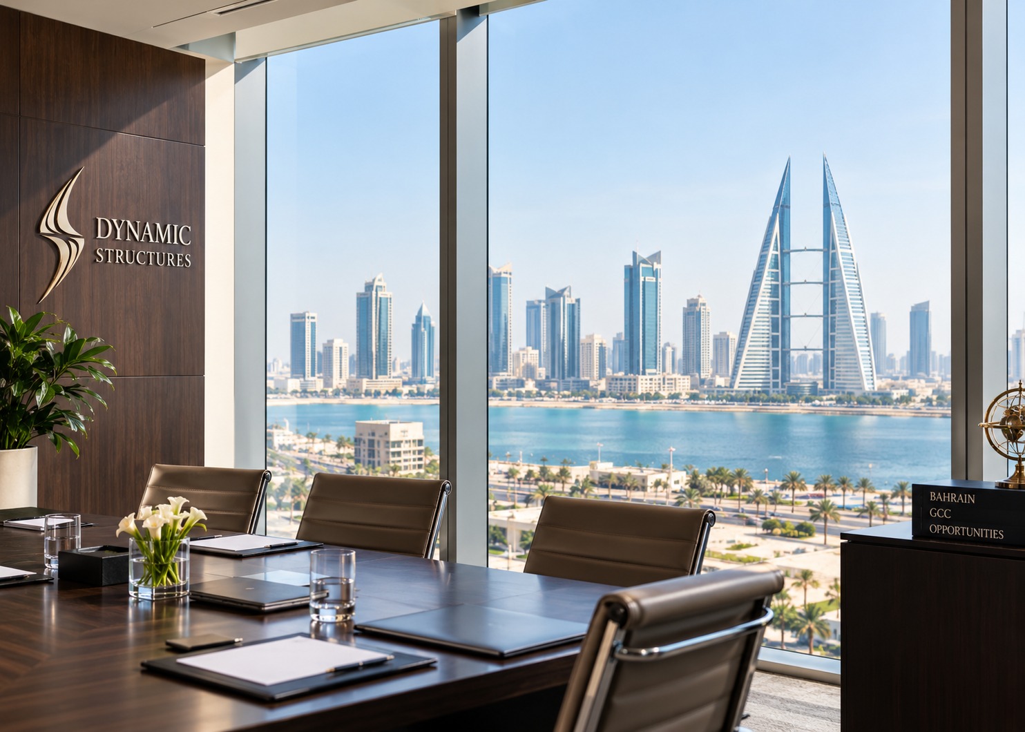 Executive boardroom in Manama, Bahrain